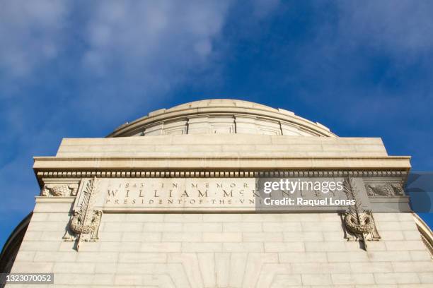 top of the mckinley monument in canton ohio - canton ohio 個照片及圖片檔