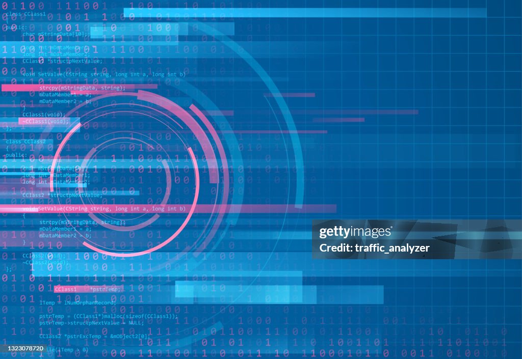 Abstract Technical Background High-Res Vector Graphic - Getty Images