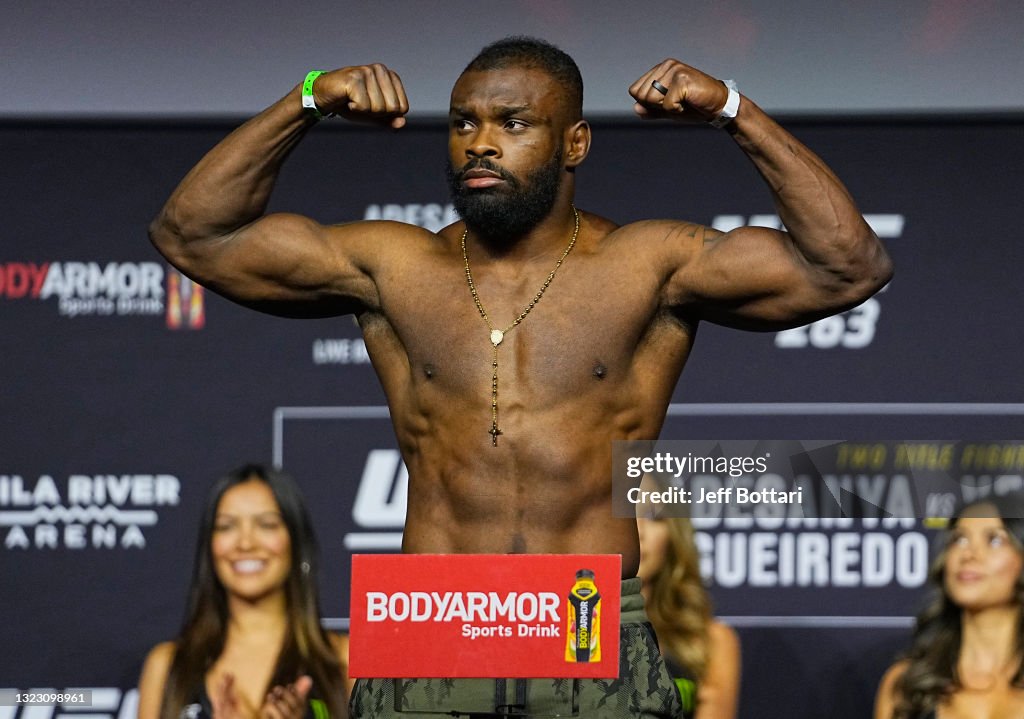 UFC 263 Weigh-in