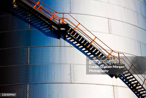 Oil Tank Steps, Foto de stock