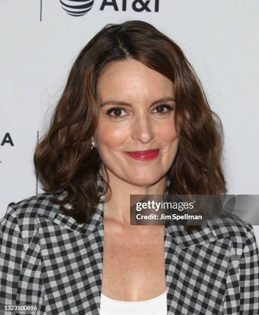 Actress, writer Tina Fey attends the Tribeca TV panel premiere during the 2021 Tribeca Festival at Spring Studios on June 11, 2021 in New York City.