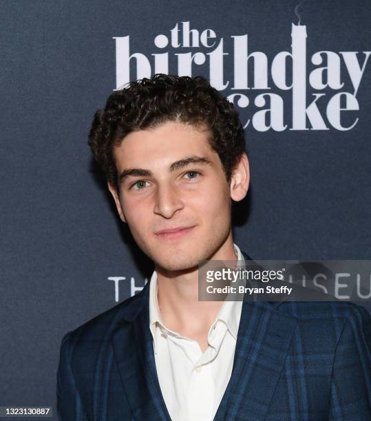 Actor David Mazouz attends the world premiere of "The Birthday Cake" at The Mob Museum on June 11, 2021 in Las Vegas, Nevada.