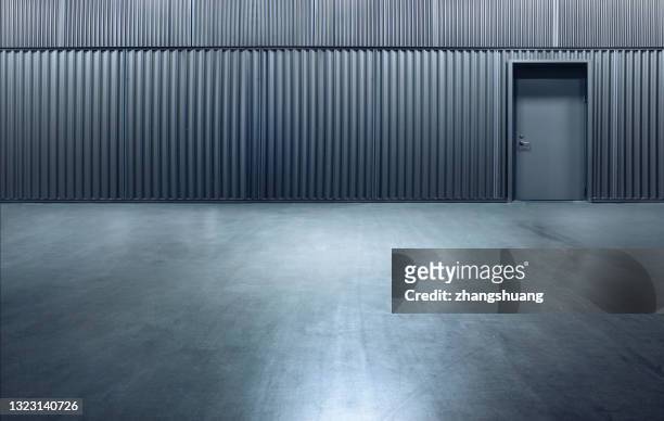 futuristic empty room,3d rendering - pavimento foto e immagini stock