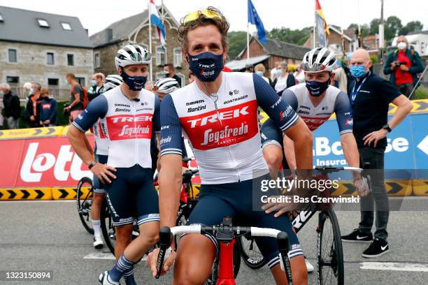 Koen De Kort of Netherlands and Team Trek - Segafredo at start during the 90th Baloise Belgium Tour 2021, Stage 4 a 152,7km stage from Hamoir to...