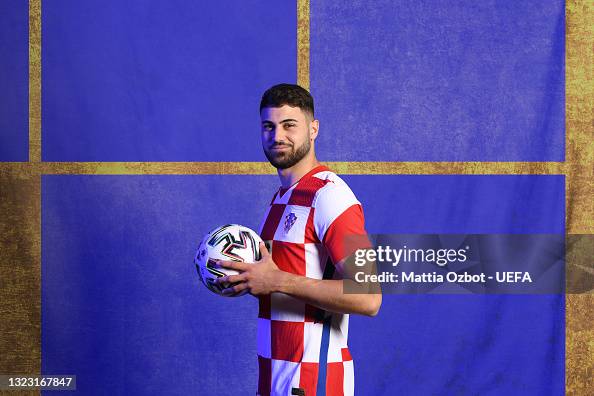 Josko Gvardiol Of Croatia Poses During The Official UEFA Euro 2020 josko-gvardiol-of-croatia-poses-during-the-official-uefa-euro-2020