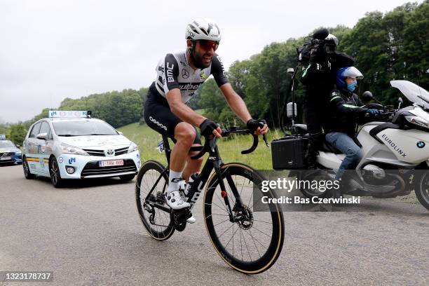 Matteo Pelucchi of taly and Team Qhubeka Assos during the 90th Baloise Belgium Tour 2021, Stage 4 a 152,7km stage from Hamoir to Hamoir /...