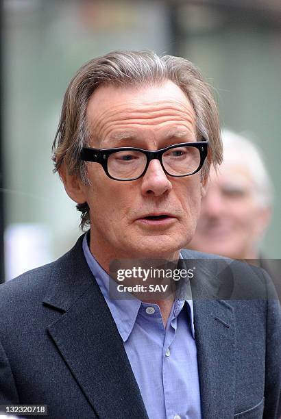 Bill Nighy sighting on November 11, 2011 in London, England.