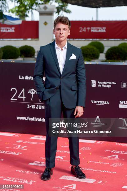 Carlos Scholz attends 'Garcia Y Garcia' premiere during the 24th Malaga Film Festival at the Miramar Hotel on June 12, 2021 in Malaga, Spain.