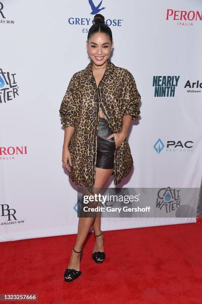 Actress Vanessa Hudgens attends the 2021 Tribeca Festival Premiere private screening of "Asking For It" at SVA Theater on June 12, 2021 in New York...
