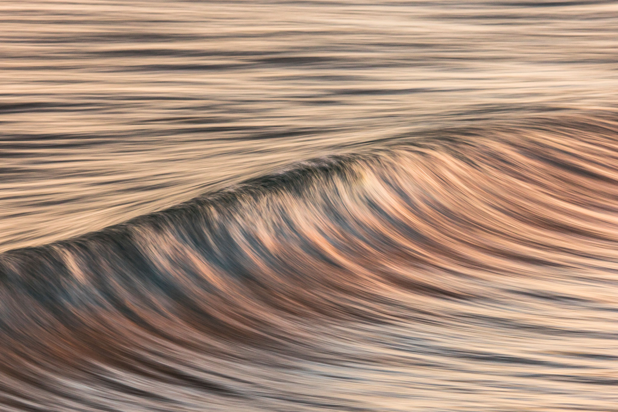 long exposure beach