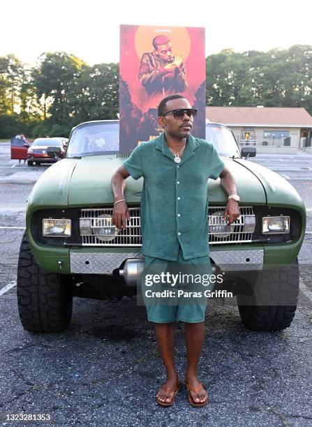 Lil Duval attends "Meet The Blacks 2" Lil Duval Birthday Turnup at Starlight Drive-In Theatre on June 12, 2021 in Atlanta, Georgia.