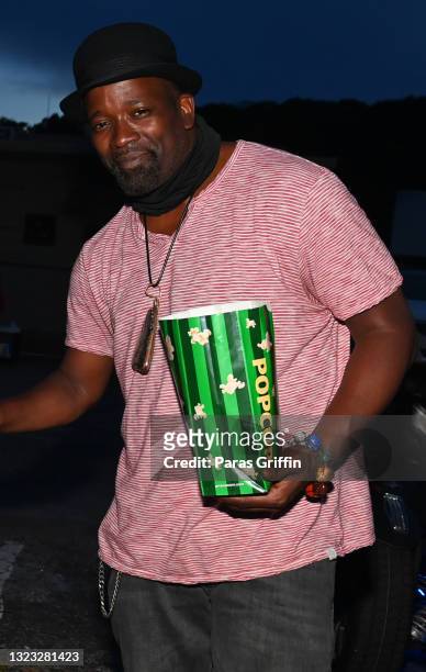 Actor Corey Miller attends "Meet The Blacks 2" Lil Duval Birthday Turnup at Starlight Drive-In Theatre on June 12, 2021 in Atlanta, Georgia.
