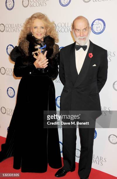 Princess Michael of Kent and Prince Michael of Kent attend the Collars & Coats Gala Ball in aid of Battersea Dogs & Cats Home at Battersea Evolution...