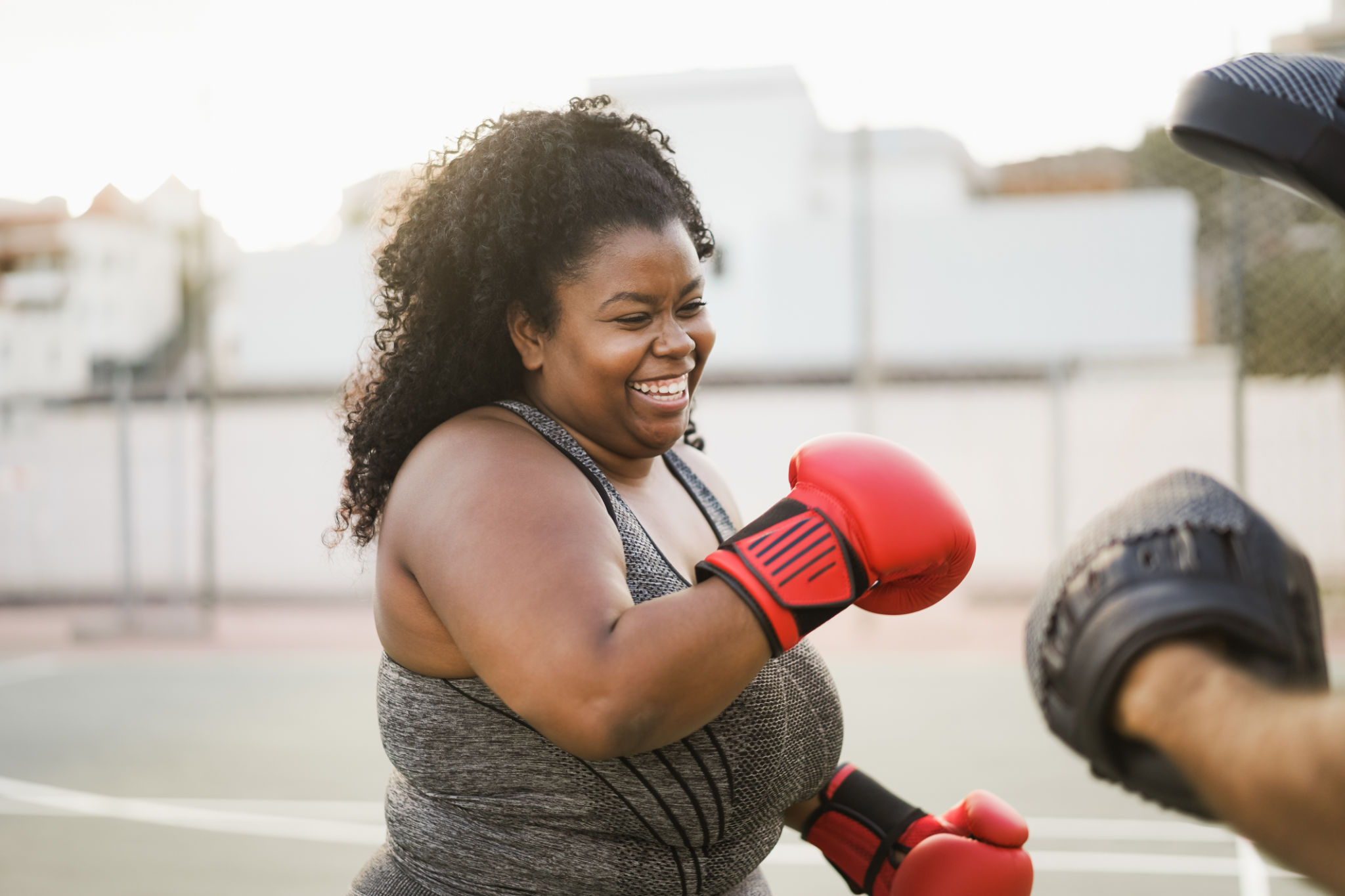 outdoor boxing