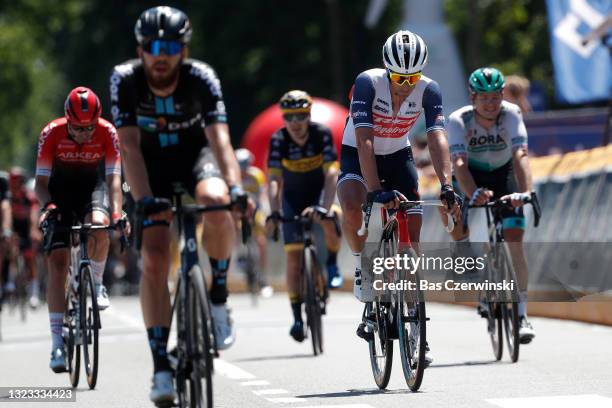 Koen De Kort of Netherlands and Team Trek - Segafredo at arrival during the 90th Baloise Belgium Tour 2021 - Stage 5 a 178,7km stage from Turnhout to...