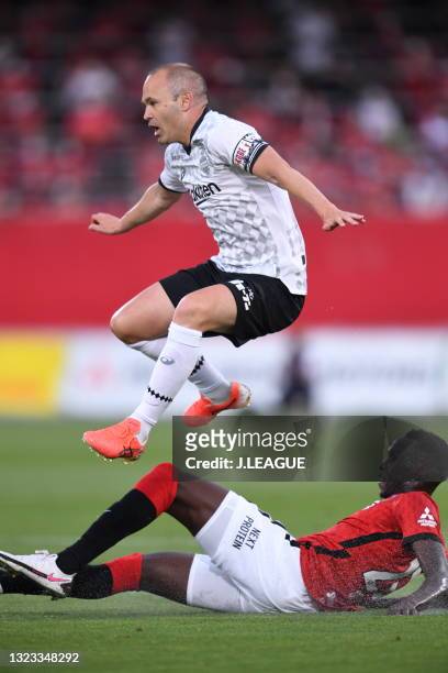 Of Vissel Kobe in action during the J.League YBC Levain Cup Playoff Stage second leg match between Urawa Red Diamonds and Vissel Kobe at the Urawa...