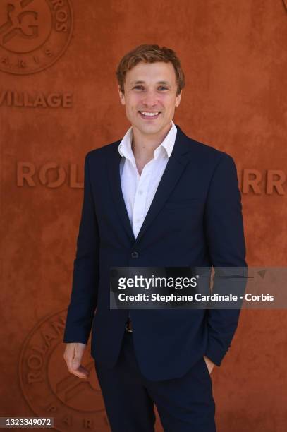 Actor William Moseley attends the French Open 2021 at Roland Garros on June 13, 2021 in Paris, France.