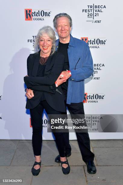 Marianne Leone Cooper and Chris Cooper attend the Tribeca Festival After-Party for With/In Hosted By Ketel One at The View at The Battery on June 13,...