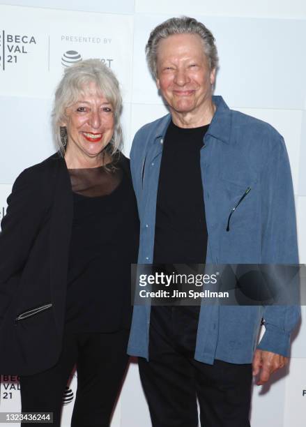Marianne Leone Cooper and actor Chris Cooper attend the "With/In Vol.1" premiere during the 2021 Tribeca Festival at Brookfield Place on June 13,...