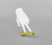 finger skate concept