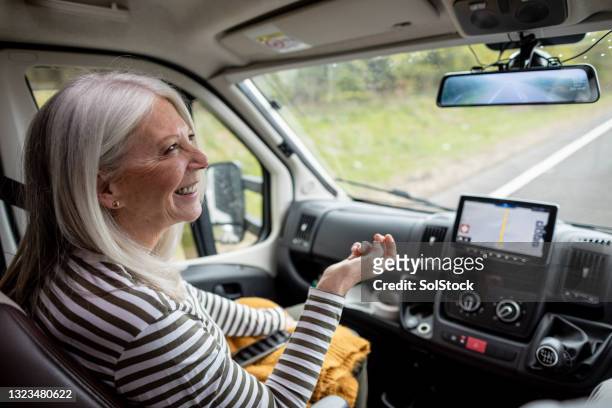 road trip ready - caravan uk stock pictures, royalty-free photos & images