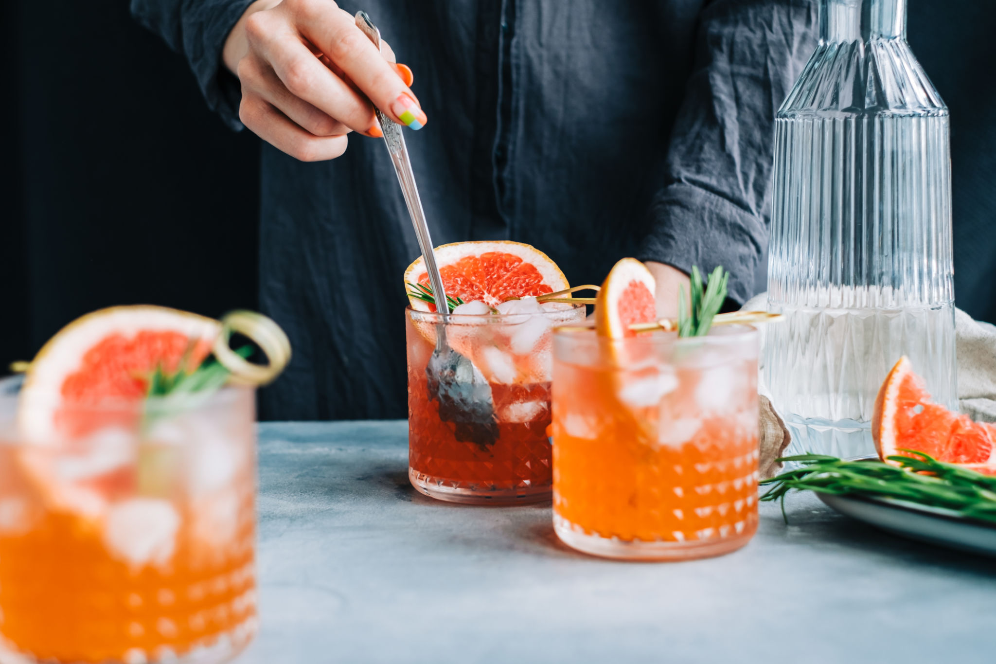 cocktail making