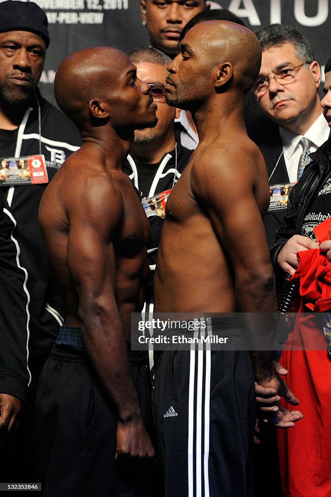 Manny Pacquiao v Juan Manuel Marquez - Weigh-In