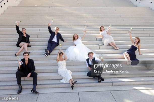 The European Shooting Stars Cassandra Han, Zygimant Elena Jakstaite, Albrecht Schuch, Seidi Haarla, Sara Klimoska, Gustav Lindh, Alba Baptista and...