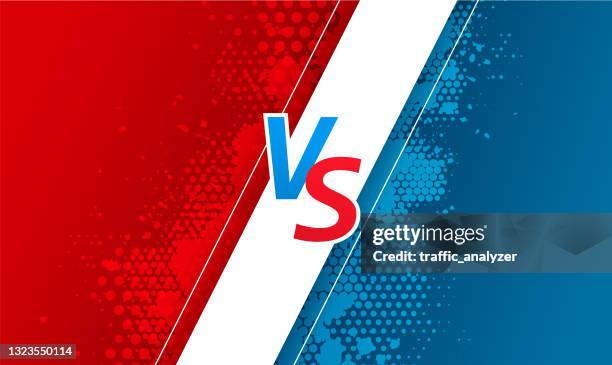 versus - abstract background - versus stock illustrations