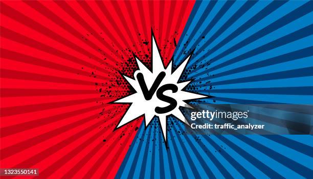 versus - abstract background - versus stock illustrations