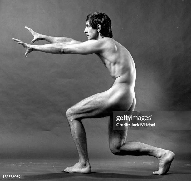 View of Royal Ballet dancer Derek Rencher, May 1974.