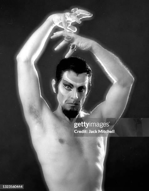 Portrait of Royal Ballet dancer Derek Rencher, May 1974.