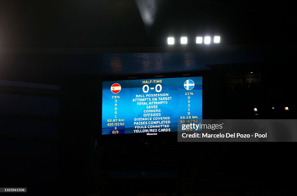 Spain v Sweden - UEFA Euro 2020: Group E
