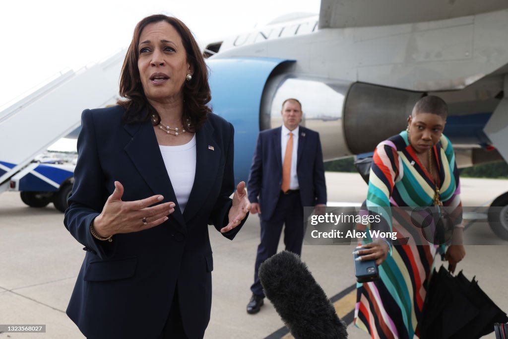 Vice President Harris Travels To South Carolina To Speak On Vaccines