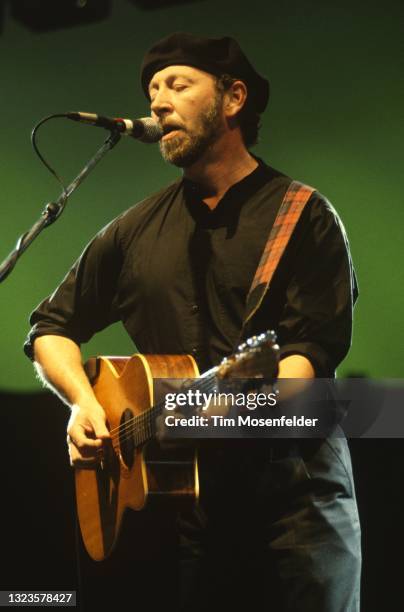 Richard Thompson performs during the Guinness Fleadh at San Jose State University on June 28, 1998 in San Jose, California.