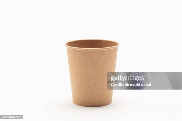 paper cup - coffee cup disposable stock pictures, royalty-free photos & images