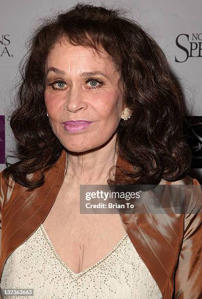 Actress Karen Black attends "Nothing Special" - Los Angeles premiere at Laemmle Music Hall on November 11, 2011 in Beverly Hills, California.