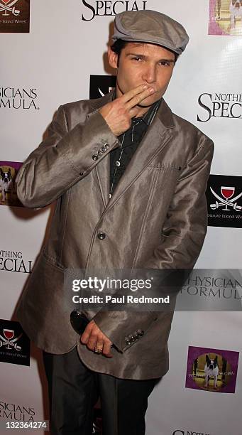 Actor Corey Feldman arrives at "Nothing Special" - Los Angeles Premiere at Laemmle Music Hall on November 11, 2011 in Beverly Hills, California.