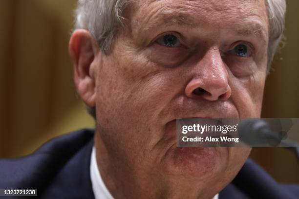 Secretary of Agriculture Tom Vilsack testifies during a hearing before the Subcommittee on Agriculture, Rural Development, Food and Drug...