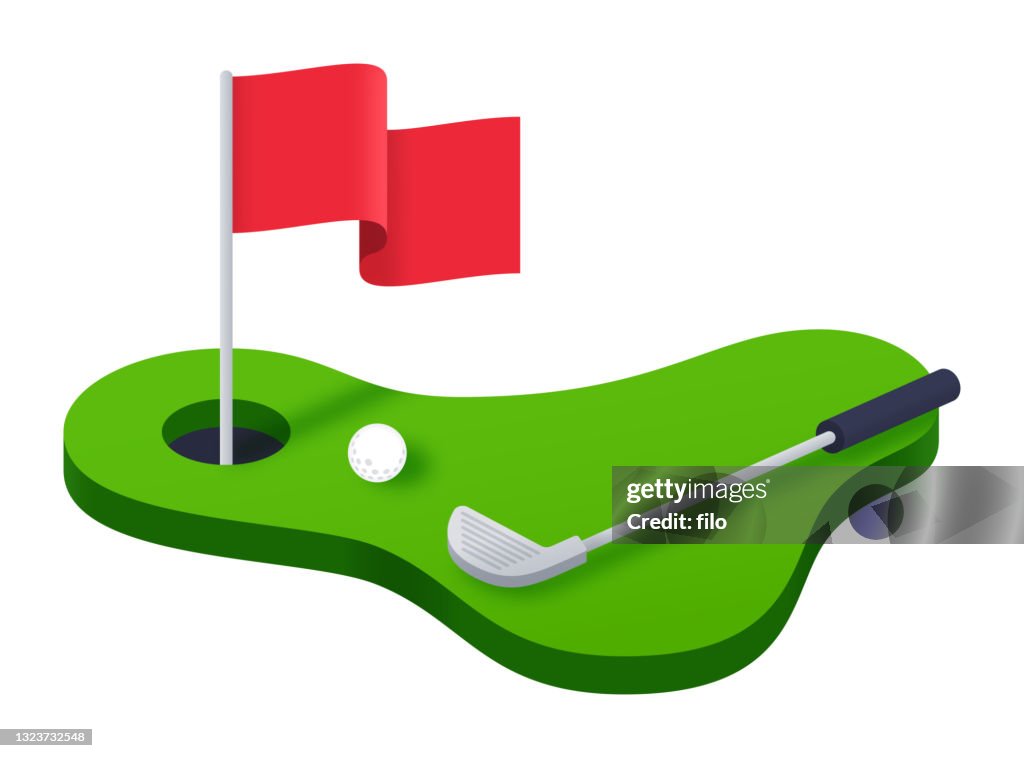 Golfing