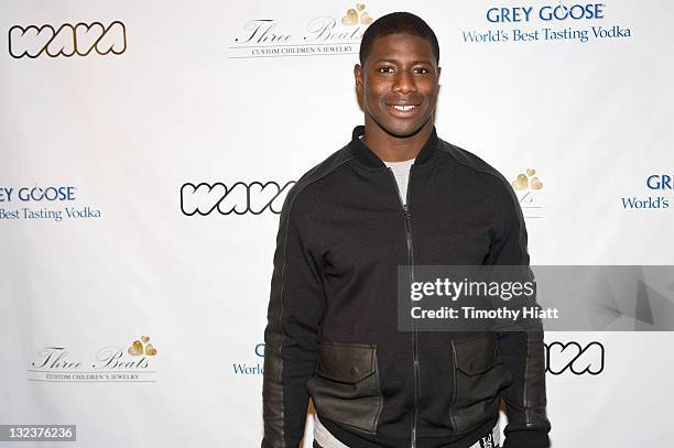 Jerry Azumah attends the 3 Beats launch party at the W Hotel Chicago on November 11, 2011 in Chicago, Illinois.