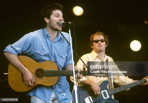 Jeff Tweedy of Wilco performs during the Guinness Fleadh at San Jose State University on June 28, 1998 in San Jose, California.