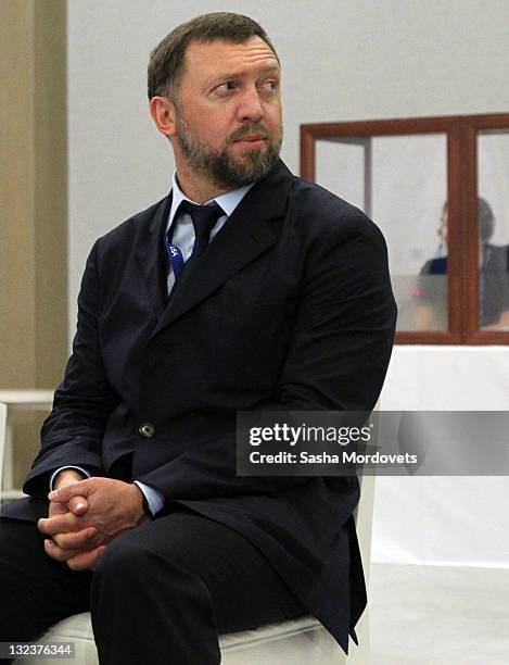 Russian billionaire and businessman Oleg Deripaska attends a Russian-Australian meeting ion November 11, 2011 in Honolulu, Hawaii. The U.S. Is...