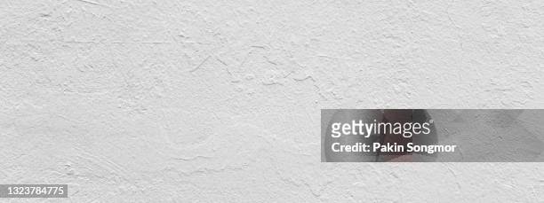 old grunge white wall texture background. - fresco wall stock pictures, royalty-free photos & images