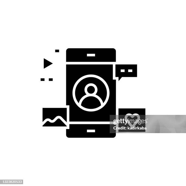 ui / ux design flat icon, flat illustration symbol design - digital marketing tools stock illustrations