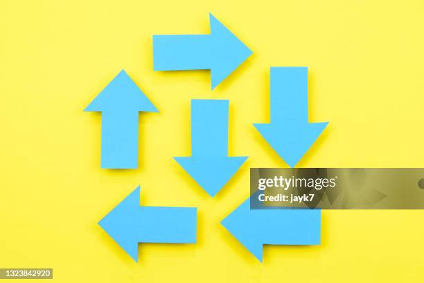 leadership - following arrows stock pictures, royalty-free photos & images