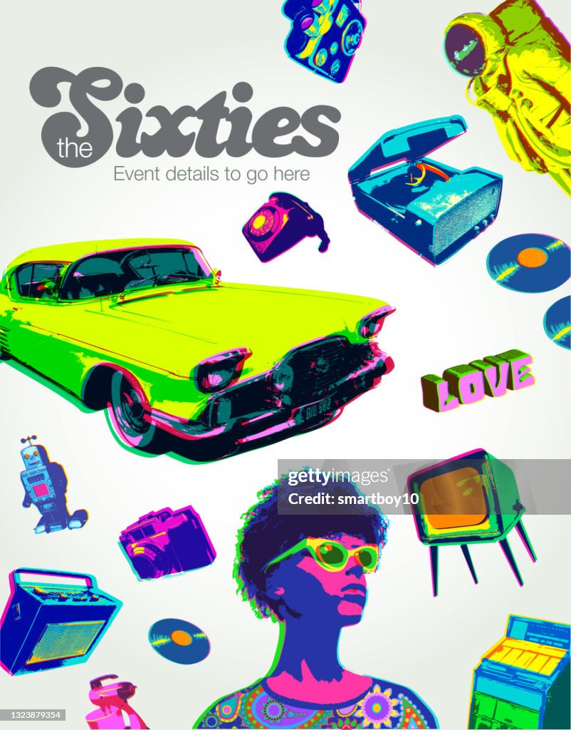 1960’s Icon Poster