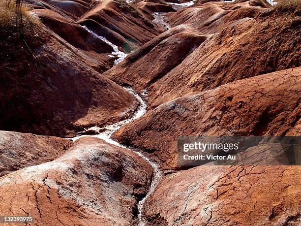 badlands valley - badlands - fotografias e filmes do acervo