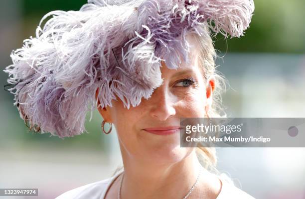 Sophie Rhys-Jones - Countess of Wessex attends day 2 of Royal Ascot at Ascot Racecourse on June 16, 2021 in Ascot, England.