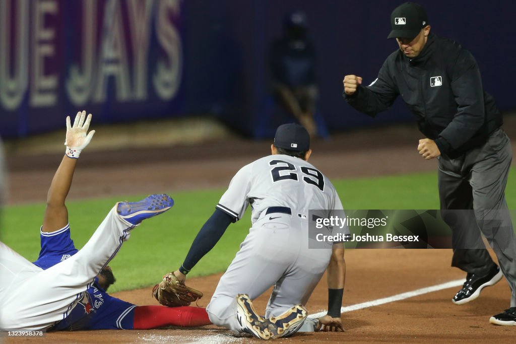 New York Yankees v Toronto Blue Jays